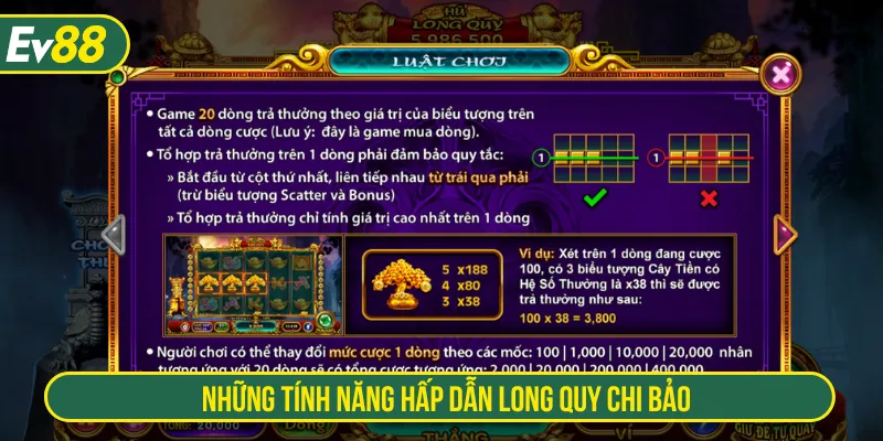 Nhiều tính năng đa dạng trong cơ chế nổ hũ EV88