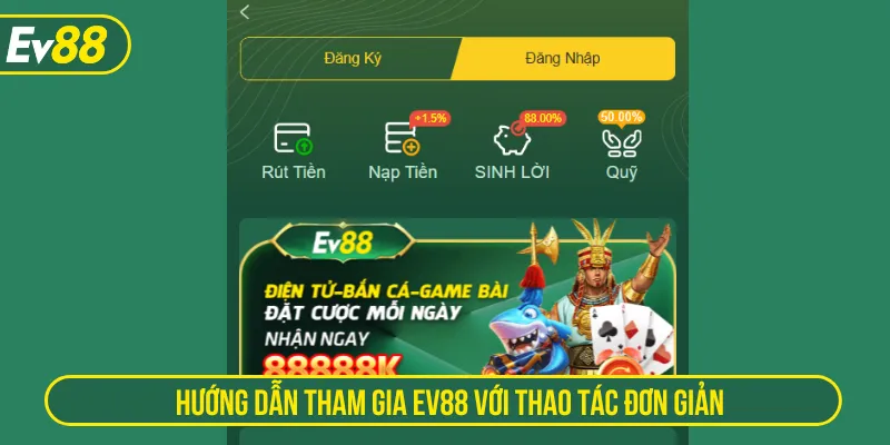 Tham gia EV88 an toàn chỉ với những thao tác chuẩn xác